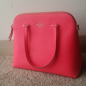 Kate Spade Maise Medium Satchel - Geranium color
